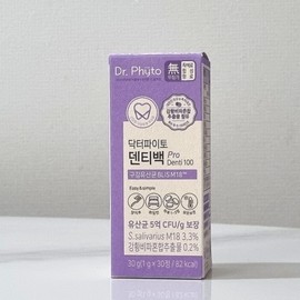 Oral lactic acid bacteria m18 Dr. Phyto Dentibag PRO Pro lactic acid bacteria 1 month supply / 구강유산균m18 닥터파이토 덴티백 PRO 프로 유산균 1개월분