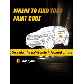 (GWP) Glacial White Pearl Tricoat Touch Up Paint Compatible with Kia, Exact Match Car Paint Pen Automotive Scratch Repair Remover Kit Quick & Easy Solution for Vehicle Chips and Nicks