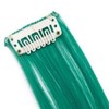 Clip-In Hair Extension Highlights Streaks (Green)