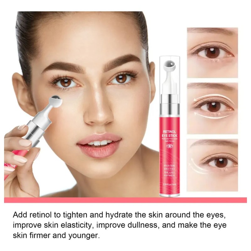 Crema Ojos Retinol Antiarrugas Ojeras Hidratante 15ml