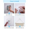 30 Pcs Adhesive Picture Hooks, 20 Ibs Load Heavy Duty