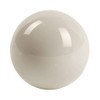 WHITE CUE BALL 1 7/8" STANDARD SIZE **
