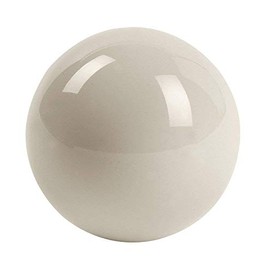 WHITE CUE BALL 1 7/8" STANDARD SIZE **