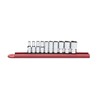 GEARWRENCH 10 Pc. 1/4" Drive 6 Pt. Mid-Length Socket Set,