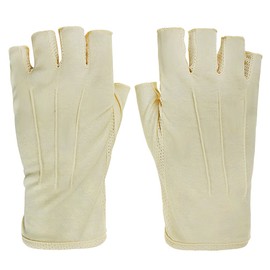 Women's Summer Short Half Finger Gloves Thin Cotton Half Finger Gloves UV Protection Wrist Cycling Gloves Cooling Breathable Gloves Summer Gloves for Outdoor Driving Cycling