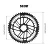 MEIJUN Double Disc Bike Crankset Chainring Road Bicycle Crank Chainring