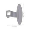 Mipcase 1Set Drum Washer Replacement Handle Metal Door Handle Compatible