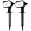 nipify Solar Spot Lights Outdoor Motion Sensor with 3 Modes,