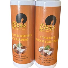 Stimulating Coconut & Biotin Shampoo- Stimulating Coconut Conditioner Haircare Moisturize