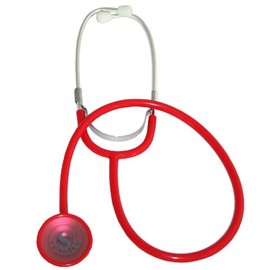 Pan Head Stethoscope Red