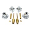 Central Brass Compatible Shower Faucet Remodeling Kit, 2-Handle, Chrome Finish