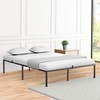 Amyove Full Bed Frame 14 Inch Black Metal Full Bed