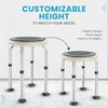 Swivel Shower Stool - New & Improved 360 Degree Rotating