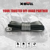 Xbull 5.5MM x 13M Synthetic Winch Rope with Hook Electric