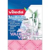 Vileda Microfibre Dishcloth with 2-in-1 Function (Assorted Colour)