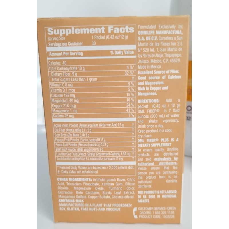 Omnilife aloe beta piña,fibra,kit ,pack 4 sistema digestivo ,original,Aloe