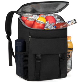Backpack Cooler, 30 Cans Insulated Lunch Backpack for Men & Women, Portable Leak Proof Cooler Bag for Work Office Picnic Beach Hiking Camping Travel