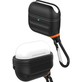 HALLEAST for AirPods 3 Case Waterproof, Front LED Visible & Support Wireless Charging, Protective Silicone Case Cover Compatible with for AirPods 3 Accessories, US Patent, Black