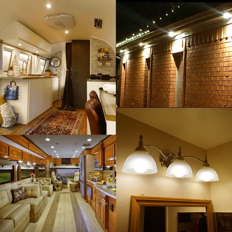 KAKEMONO 12 Volt 1383 1139 RV Led Light Bulbs BA15s