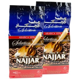 Najjar Arabic Mocha Coffee Ground Set of 2 200 g Pack