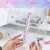 Frilance Shop M5 Transparent Binder, Sticker Notebook, PP Refills, 10