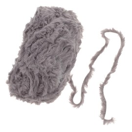 Hohopeti 1 Roll Acrylic Yarn Skin Friendly Hand Knitting Yarn for Crochet Supplies for DIY Projects Home Decor Pillows and Blankets Easy to Cut Durable and Comfortable Light Grey