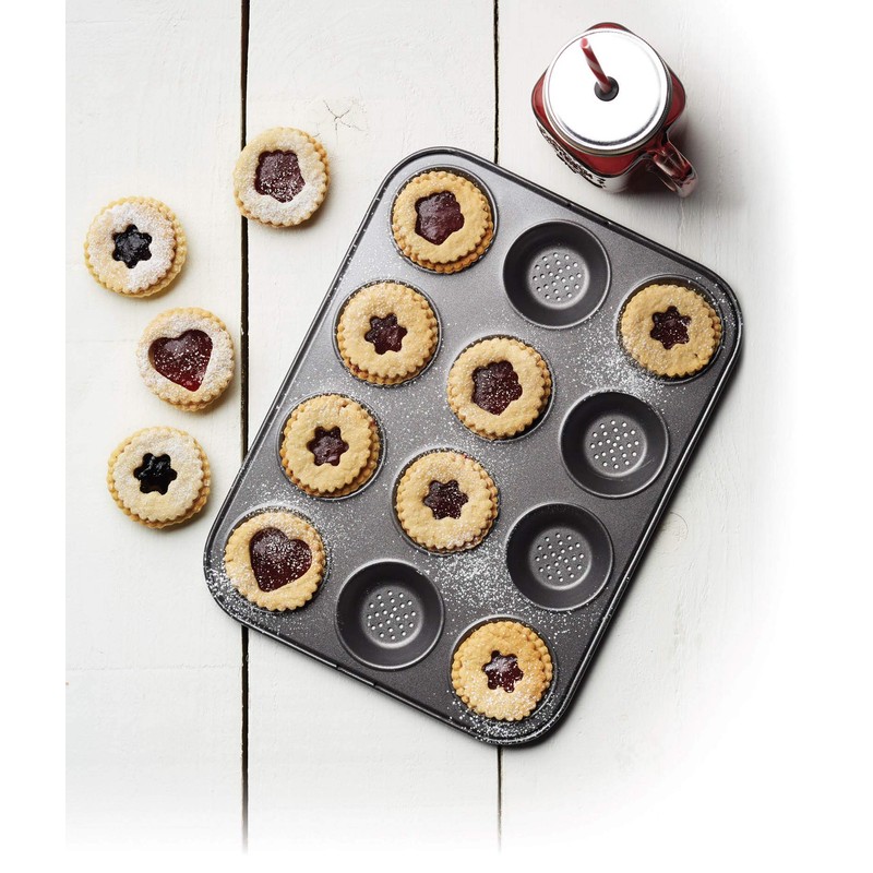 KitchenCraft Mince Pie Tray Crusty Bake KCMCCB29