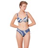 Triumph Women's Summer Allure Wp Bikini Top, Blue combination.