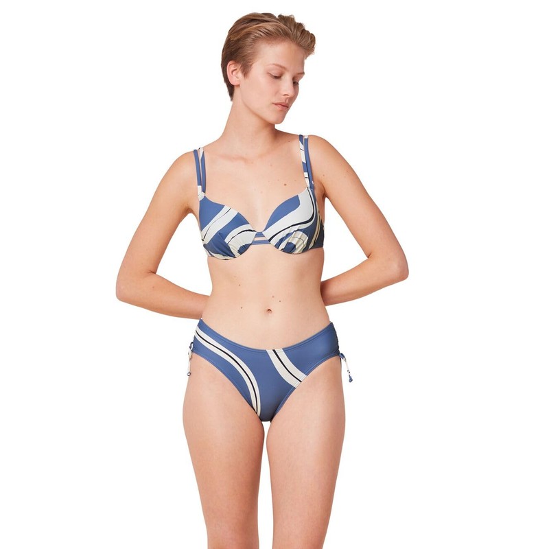 Triumph Women's Summer Allure Wp Bikini Top, Blue combination.