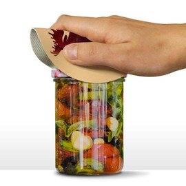 Moose Red Forest Round Rubber Non-Slip Jar Gripper Lid Opener