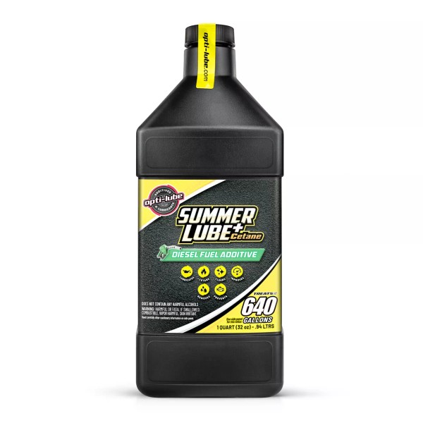 Opti-Lube Summer+ Cetane Formula Diesel Additive: Quart (32oz)