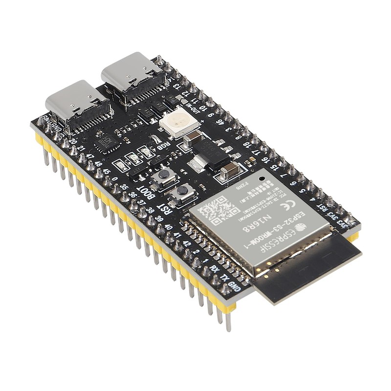 AITRIP 2 pieces ESP32-S3-DevKitC-1 board, WROOM-1-N16R8 ESP32-S3-DevKitC-1 development board with