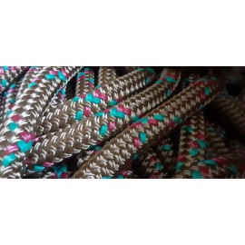 Valley 9/16 x 100 ft. Double Braid-Yacht Braid Polyester Rope. Premium