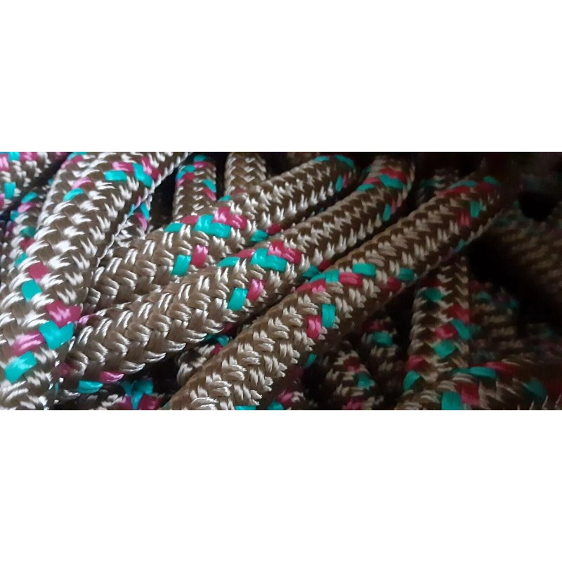Valley 9/16 x 100 ft. Double Braid-Yacht Braid Polyester Rope.