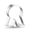 WJSYSHOP Mini Medal Cookie Cutter - A