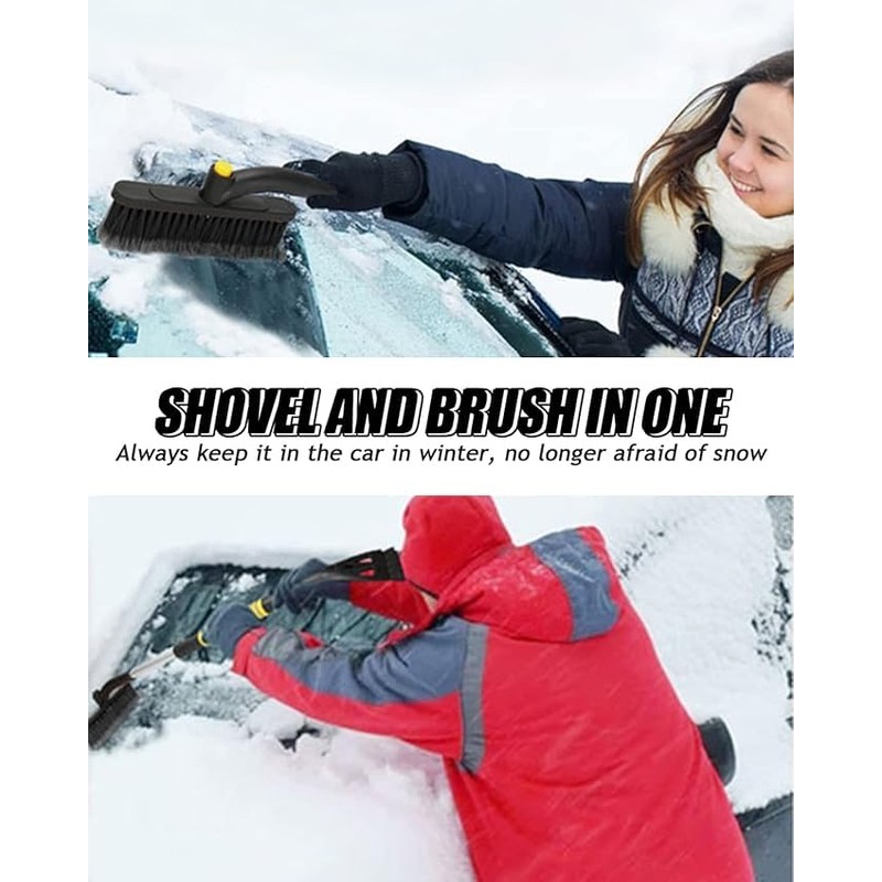 Rantizon 3 in 1 Extendable Ice Scraper 2023 New Version
