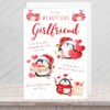 Second Ave Girlfriend Romantic Love Penguin Christmas Xmas Holiday Festive
