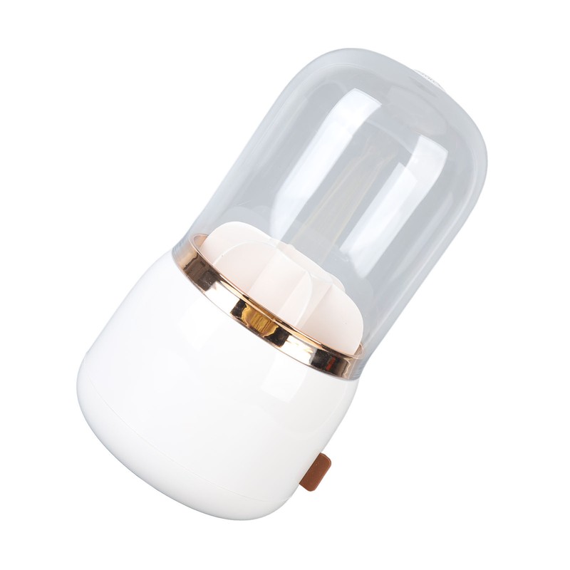 Rotate Dustproof Makeup Brushes Holder Storage 5 Compartments Waterproof Makeup