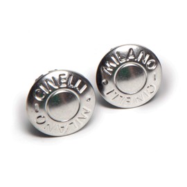 Cinelli Milano Anodized Bar End Plugs Pair, Silver, One Size