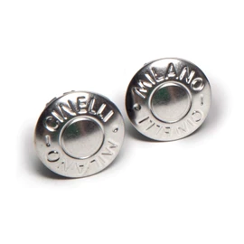 Cinelli Milano Anodized Bar End Plugs Pair, Silver, One Size