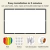 Projector Screen 180 inch, XINLEMY Large 4K HD 16:9 Foldable