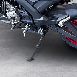 Xitomer Kickstand Fit for Z125 PRO 2017-2025, Z125 PRO KRT Edition 2017-2018, Z125 Pro SE 2018, KSR110 2006-2008 Motorcycle Adjustable Side Stand Support