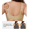 SHAPERX Bras for Women Full Coverage No Underwire Seamless Everyday