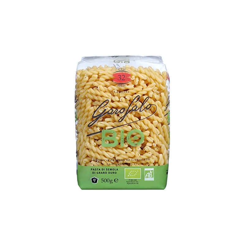 Garofalo Organic Gemelli Italian Dried Pasta, 500g (Pack of 1)