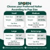 Sporn Original Training Halter, Small Dog Harness No Pull wi