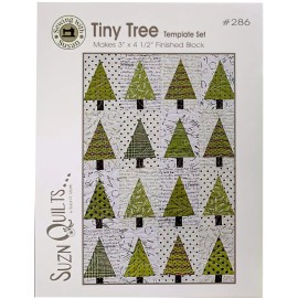 Tiny Tree Template Set by Suzn Quilts