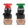 Momentary Push Button Switch Emergency Stop Button 1 Pack Spring
