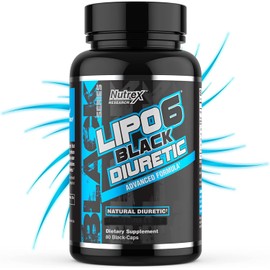 Nutrex | Lipo 6 Black Diuretic | All Natural Formula | 80 caps
