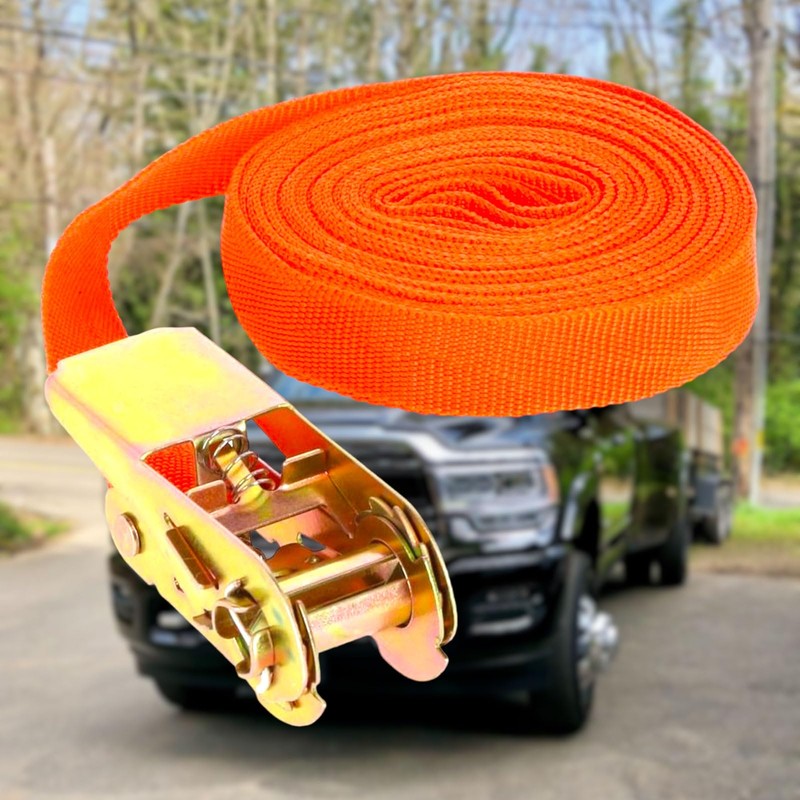 all-around24 Lashing Strap - 7.5 m Lashing Straps with Ratchet