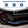 PDKLIN for Challenger Front Bumper Lip Splitter Protector Cover Trim